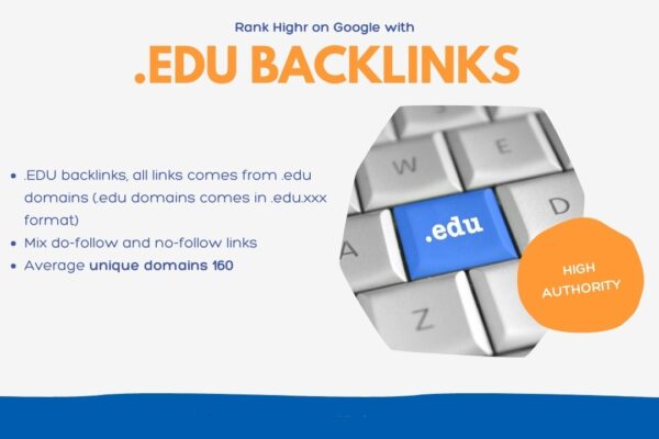 High Quality DA, PA EDU/GOV SEO Backlink for Your Website