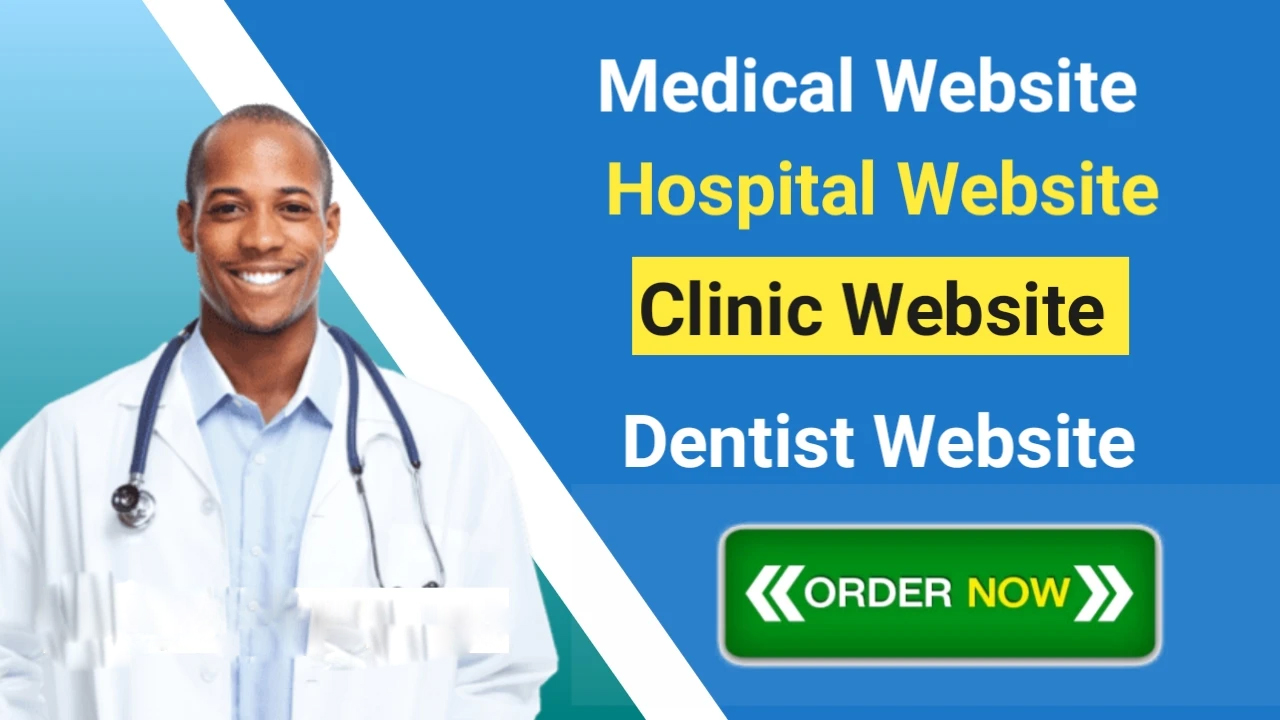 Hospital, Medical or Clinical Website Design