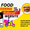 I will do online restaurant food ordering system with table booking reservation webshop