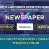 Newspaper Website Design- BDS