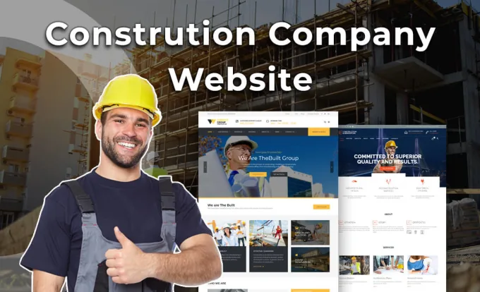 Electrician or Construction Company Website